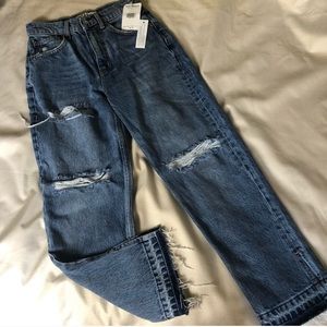 Free people distressed jeans